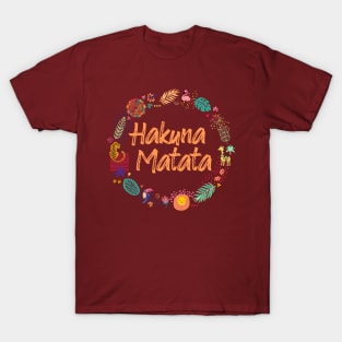 Hakuna Matata (for dark fabrics) T-Shirt